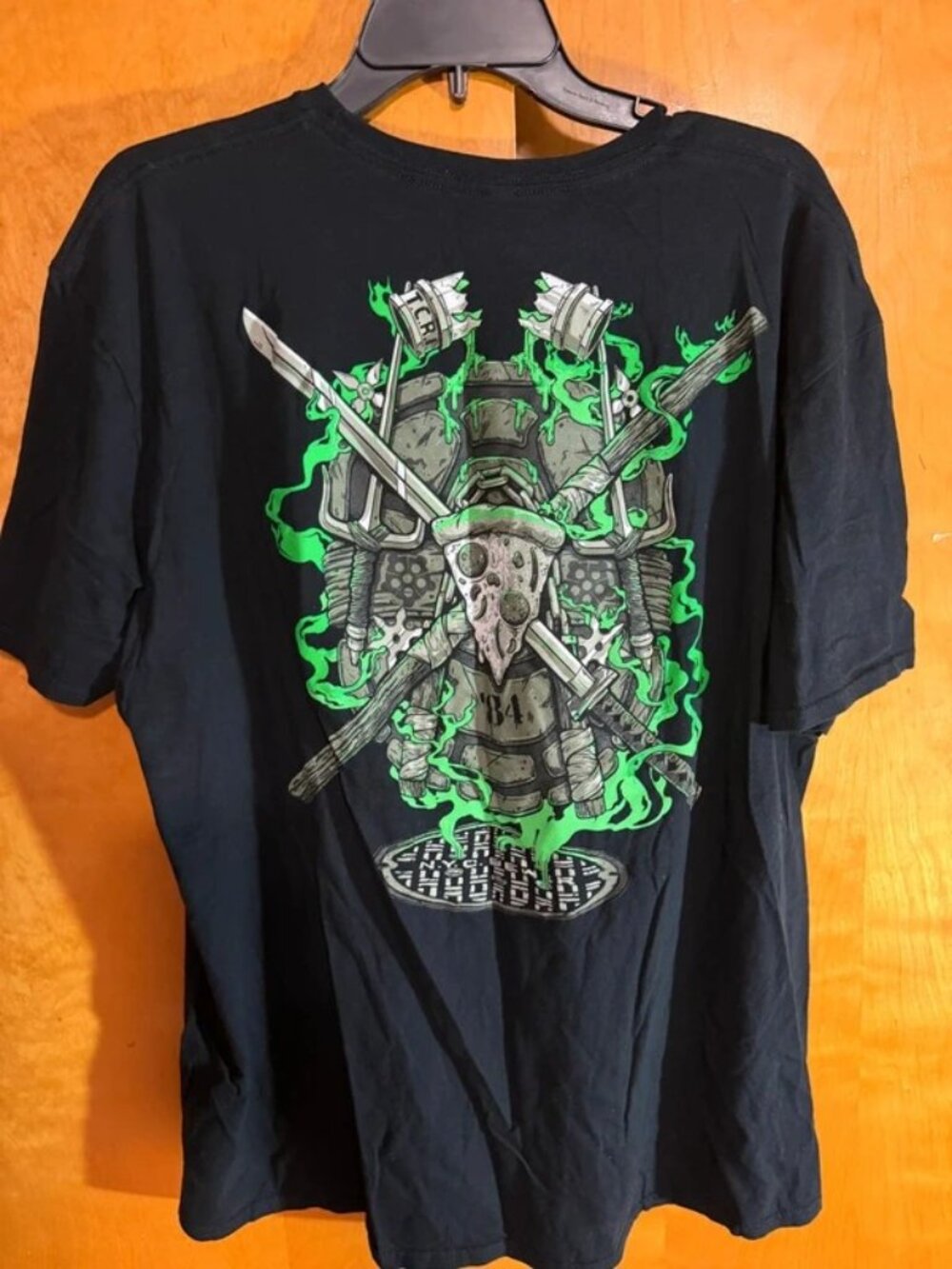 geek fuel tmnt ninja turtles tshirt size xxl